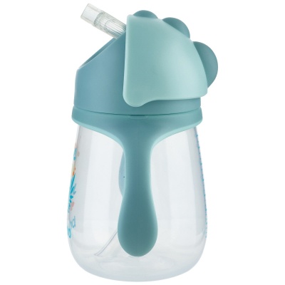 Кружка-поильник с трубочкой 260мл Safari Baboo 8-122 1