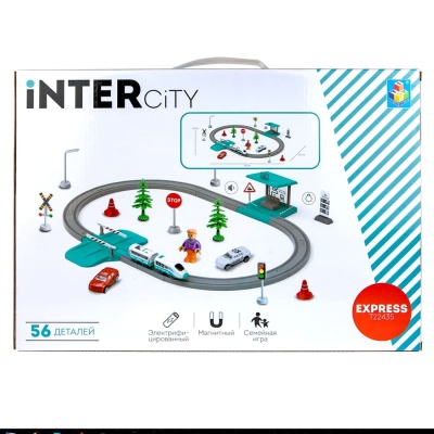Набор железная дорога InterCity Express Городок 1toy T22435-3