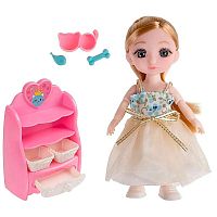 Кукольный набор кукла Alisa Kawaii mini 15 см Выставка собак 1TOY Т24360