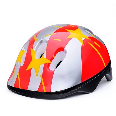 Защитный шлем для детей Звезды 00-3802 красный 4