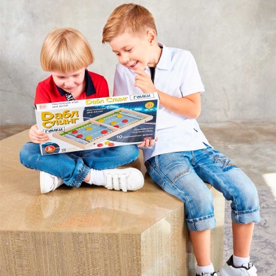 Настольная игра Дабл Слинг Гонки мини Десятое Королевство 02380