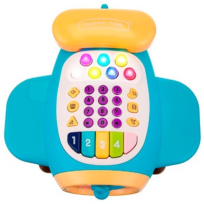 Развивающий центр Самолётик 25 песенок сказок звуков Elefantino IT109564