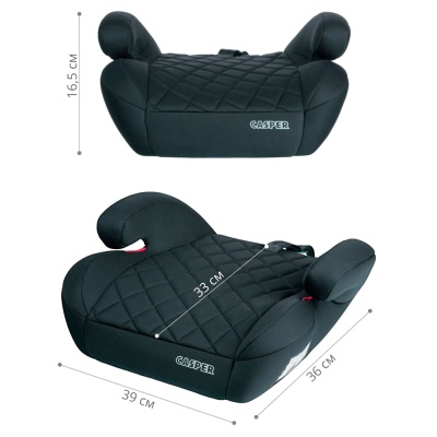Автокресло бустер Casper 22-36 кг Best Baby черный 5