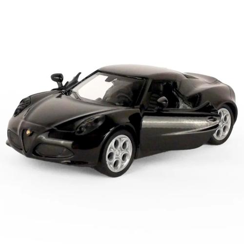 Машинка инерционная Alfa Romeo 4C масштаб 1:38 Welly 43676W фото 3