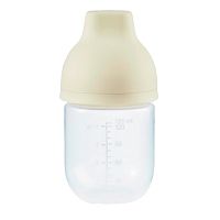 Бутылочка для кормления с двумя сосками 125 мл Happy Baby 10030 cream