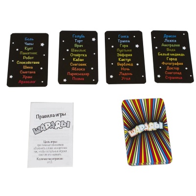 Настольная игра Шарады Cards Dream Makers 1614C