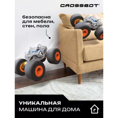 Машинка на радиоуправлении Монстр Носорог HomeWheel Crossbot 870955