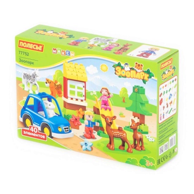 Конструктор Макси Зоопарк Полесье 77752