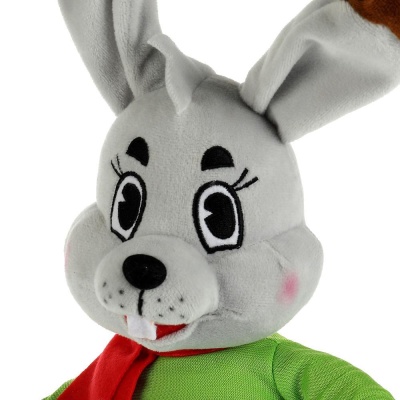 Мягкая озвученная игрушка Заяц-сказочник 33 см Мульти-Пульти M9484-3 04