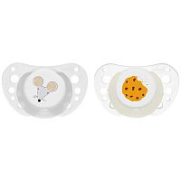 Пустышка Physioforma Air gray lumi 16-36 месяцев 2 штуки Chicco 8058664171590