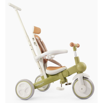 Велосипед трёхколёсный Happy Baby Mercury Pro 50047 olive 03
