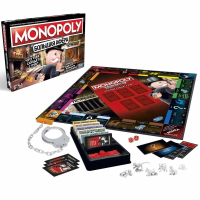 Настольная игра Монополия Большая афера Hasbro E1871121