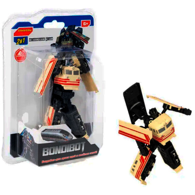 Игрушка Трансформер Bondibot Робот-поезд Bondibon ВВ5899 3