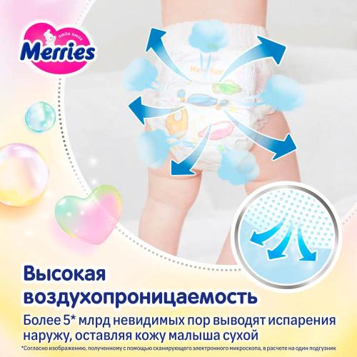 Подгузники трусики размер XXL 15-28 кг 26 штук Merries 4301301281098 фото 2