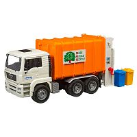 Игрушка Мусоровоз MAN Bruder 02-772 оранжевый