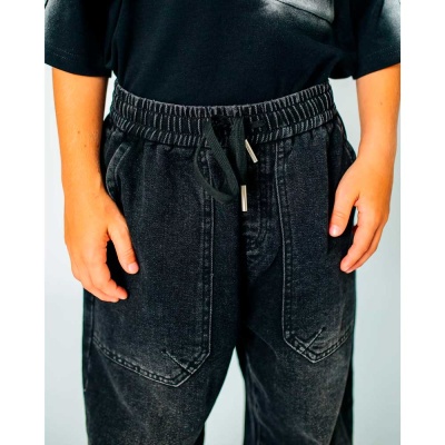 Джинсы для мальчика Deloras DLS 55451 черные 3