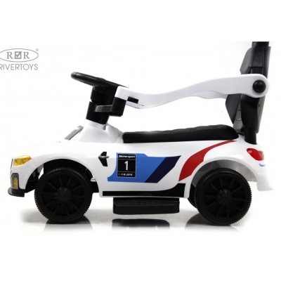Детский толокар RiverToys F003FF-P белый 05