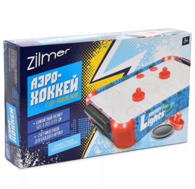 Настольная игра Аэрохоккей Zilmer ZIL0501-017 Настольная игра Аэрохоккей Zilmer ZIL0501-017