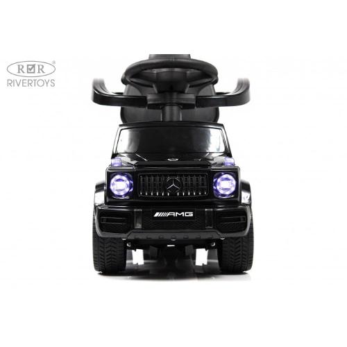 Детский толокар Mercedes-Benz G63 RiverToys Z001ZZ-B чёрный бриллиант фото 17