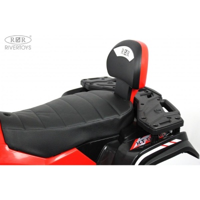 Детский электроквадроцикл 4WD RiverToys T001TT красный