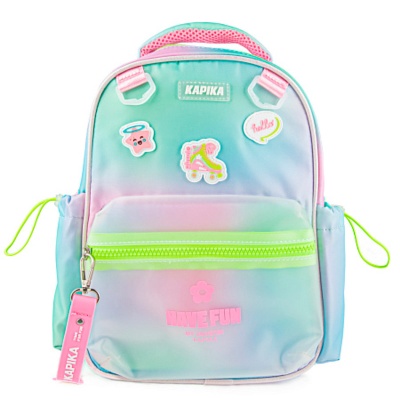 Рюкзак школьный для девочки Kapika BG10-QK бирюзовый 2