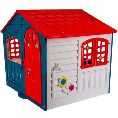 Игровой домик PalPlay M781-TWILIGHT красный-морской-белый 03