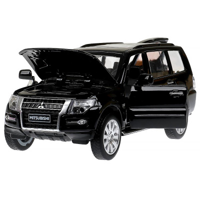 Машина металлическая инерционная Mitsubishi Pajero 4wd turbo 15 см Технопарк SB-68463B 2