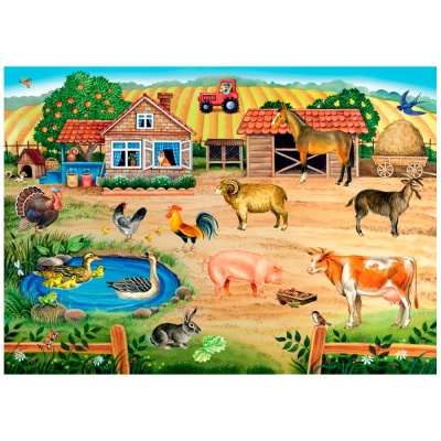 Коврик-пазл Ферма Step Puzzle 70103 1