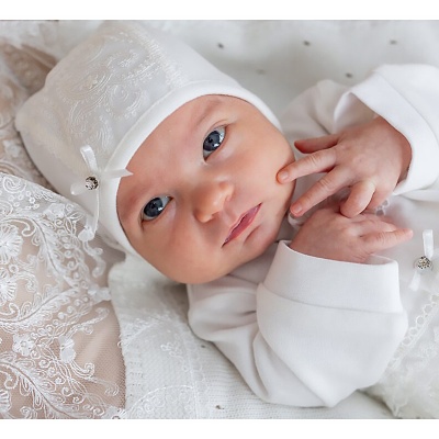 Комплект на выписку для девочки Наследникъ 221-030-ЭК 5