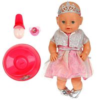 Интерактивный пупс Анечка 40 см Карапуз Y40BB-DP-PRINCESS-23-RU