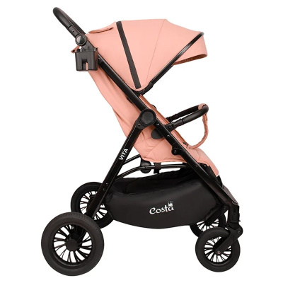 Коляска прогулочная Costa Vita VT-9 пыльная роза