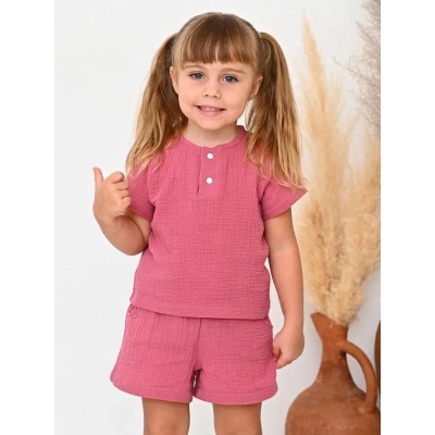 Костюм из муслина Carrot 10002261 ягодный 02