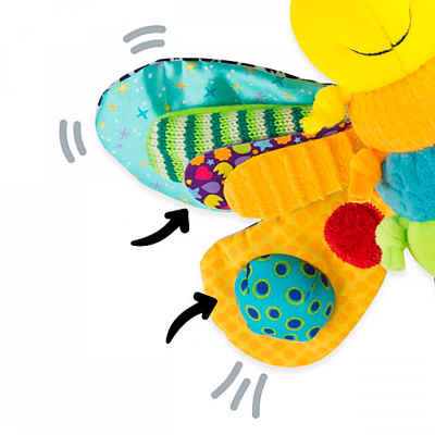 Игрушка с подвесом развивающая для малышей Светлячок Фредди Lamaze Tomy 65573 4