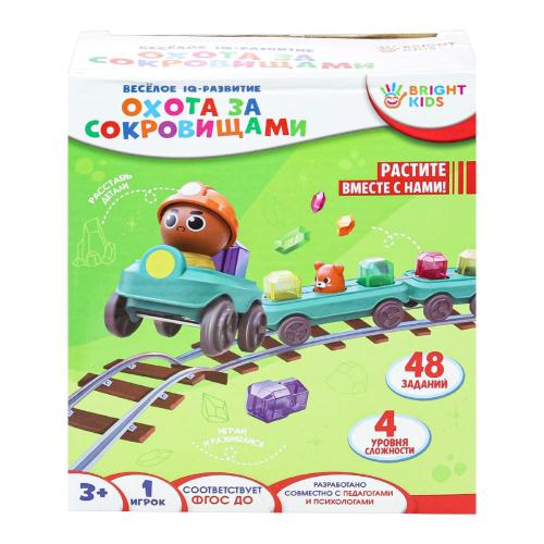 Настольная игра Веселое IQ-развитие Охота за сокровищами Рыжий Кот И-9566 фото 6