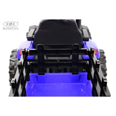 Детский электромобиль RiverToys O555OO синий