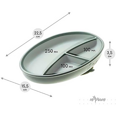 Набор для кормления из 5 предметов Miyoumi NK0002-5/250.4329 3