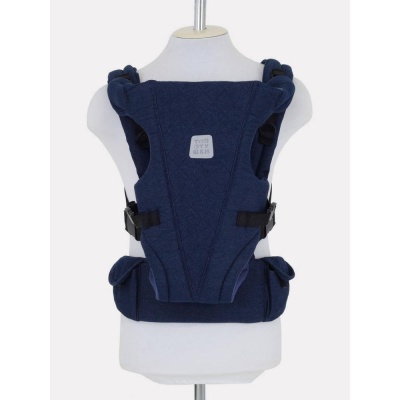 Рюкзак-кенгуру Деним Топотушки синий 02