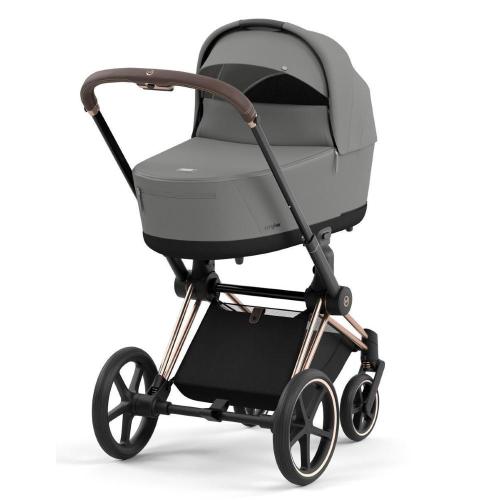 Коляска 2 в 1 Cybex Priam IV Rosegold Mirage Grey фото 11