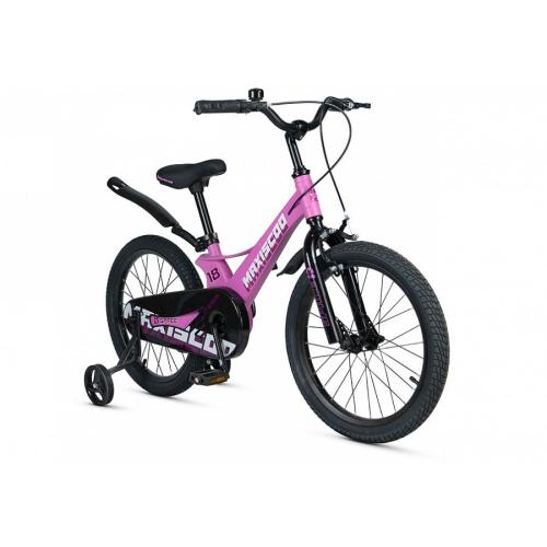 Велосипед детский Maxiscoo Space Стандарт 18 MSC-S1842 розовый матовый фото 2