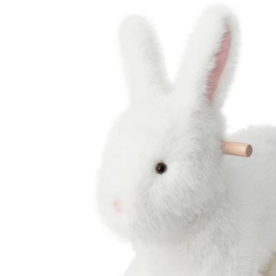 Игрушка качалка Bunny Happy Baby 91034 white 2