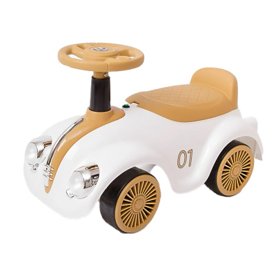 Толокар звук свет Amarobaby Retro белый/бежевый 1