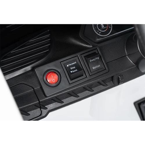Детский электромобиль Джип Farfello TR122/W белый фото 4