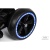 Детский электромотоцикл RiverToys М777БХ синий