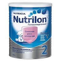 Молочная смесь Nutrilon 2 Гипоаллергенный (с 6 мес) 400 г