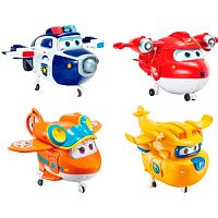 Набор из 4х мини-трансформеров Джетт, Пол, Донни, Санни¶Super Wings EU750204A