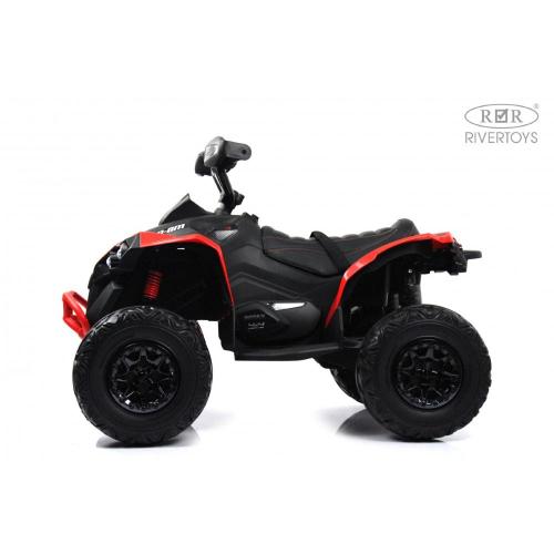 Детский электроквадроцикл BRP Can-Am Renegade RiverToys Y333YY красный фото 3