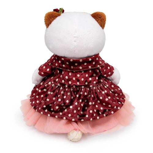 Мягкая игрушка Ли-Ли в бархатном жакете и юбочке 24 см Budi Basa LK24-126 фото 3