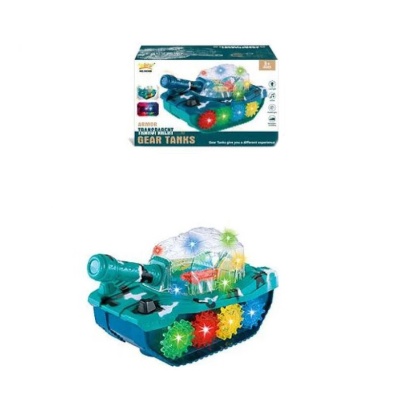 Игрушка Танк прозрачный 1toy 201032731