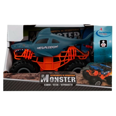Машинка на радиоуправлении Monster Megalodon Властелин Небес ВМ4005