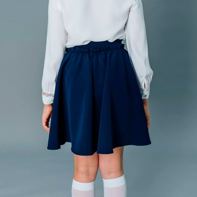 Юбка школьная для девочки Deloras Q64070 синяя 3